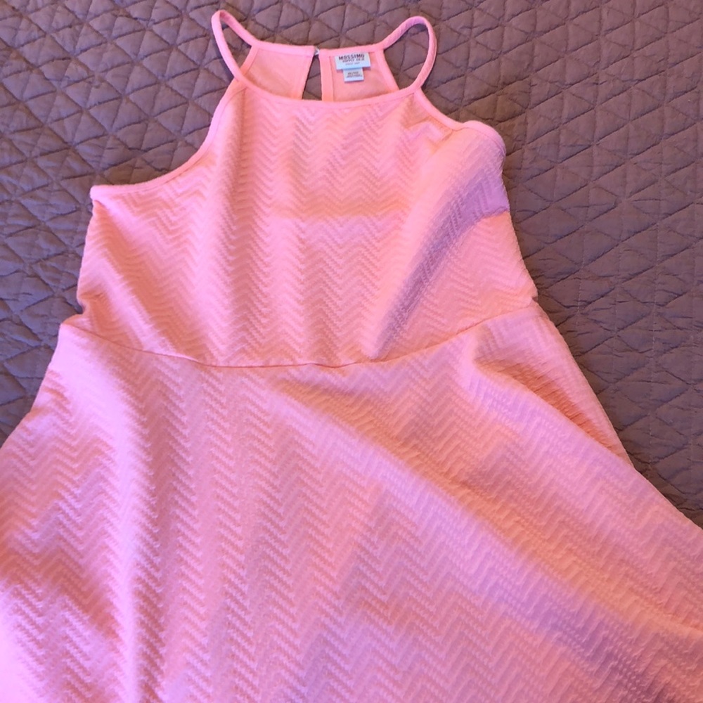 Razorback flare dress